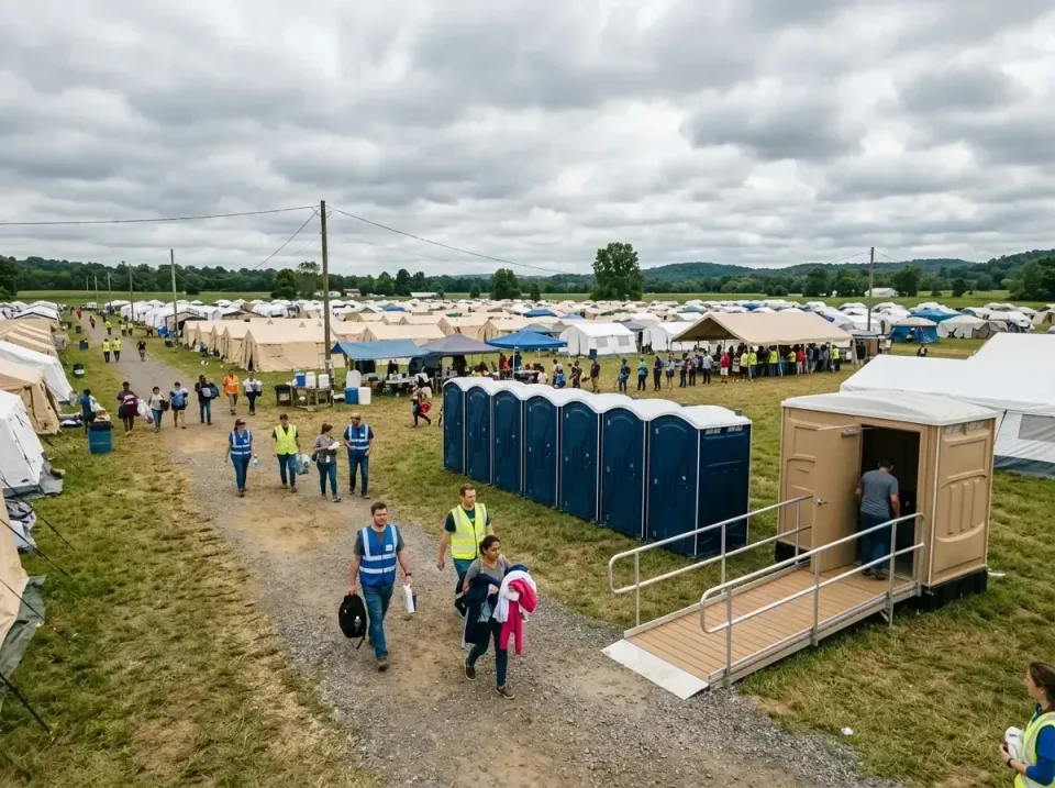 disaster-relief-camp-restrooms-010 — frequently asked questions, Dumpster & Portable Bathrooms Rental in Shawnee Hills, OH